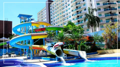 Clube Privé em Caldas Novas: Piscinas e Toboáguas