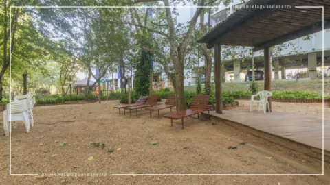 Playground e Área Verde do Águas da Serra em Rio Quente