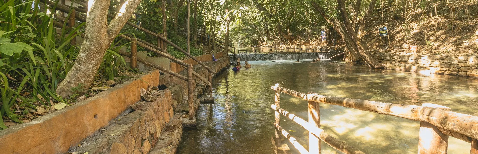 Acesso ao Rio Quente Dentro do Condomínio
