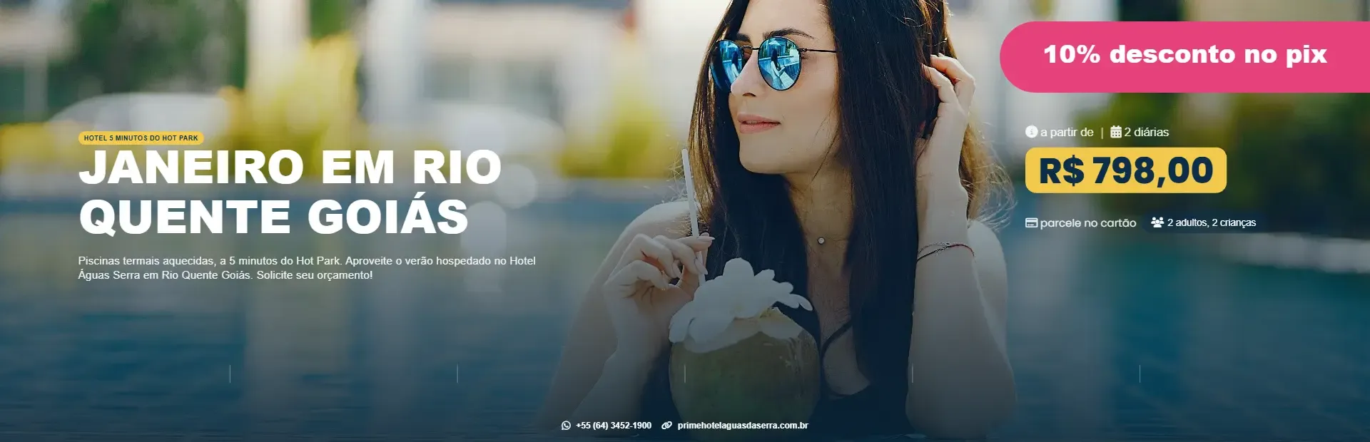 Janeiro em Rio Quente Goiás